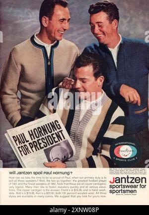 Vintage 'Playboy' magazine September 1962 issue advert, USA Stock Photo