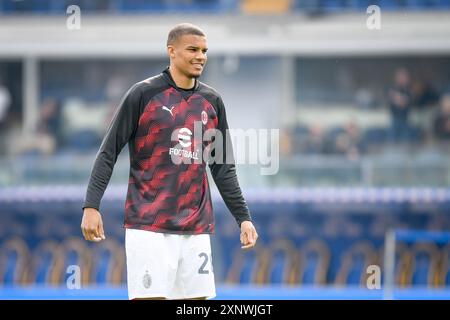 Milan S Malick Thiaw Portrait During Hellas Verona FC Vs AC Milan Italian Soccer Serie A Match