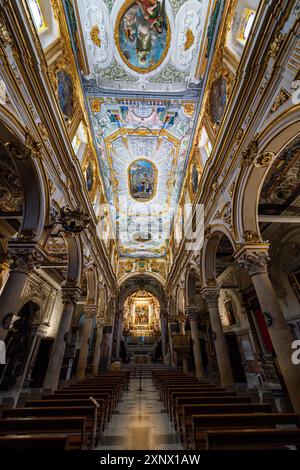 Church of San Francesco d'Assisi, Sassi di Matera, UNESCO World Heritage Site, Basilicata, Italy, Europe Stock Photo