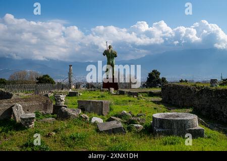 Pompeii, UNESCO World Heritage Site, Campania, Italy, Europe Stock Photo