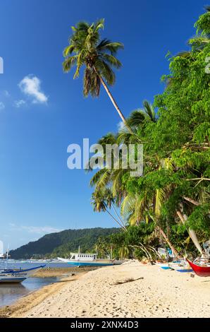 Corong Corong Beach, El Nido, Bacuit Bay, Palawan, Philippines, Southeast Asia, Asia Stock Photo