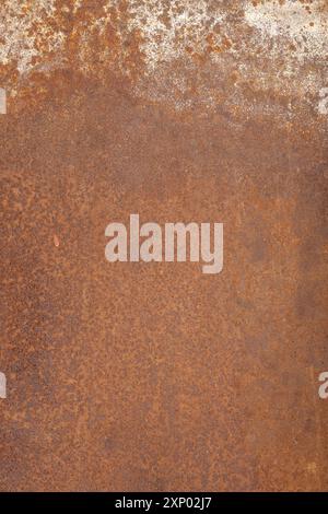 Rusty metal texture background. Grunge rust metal sheet Stock Photo