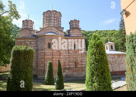 Ravanica Monastery near Senji, Serbia Stock Photo