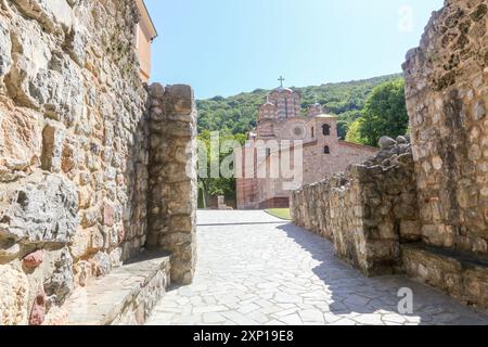 Ravanica Monastery near Senji, Serbia Stock Photo