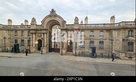 The Élysée opened its museum on July 30, 2024, an exclusive presidential experience at the Maison Élysée, located just across the street from the pala Stock Photo