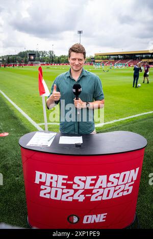 Rotterdam, Netherlands. 03rd Aug, 2024. Rotterdam - Japke during the match between Feyenoord V1 v RSCA Anderlecht V1 at Varkenoord on 3 August 2024 in Rotterdam, Netherlands. Credit: box to box pictures/Alamy Live News Stock Photo