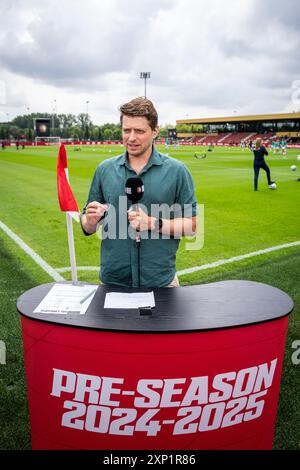 Rotterdam, Netherlands. 03rd Aug, 2024. Rotterdam - Japke during the match between Feyenoord V1 v RSCA Anderlecht V1 at Varkenoord on 3 August 2024 in Rotterdam, Netherlands. Credit: box to box pictures/Alamy Live News Stock Photo