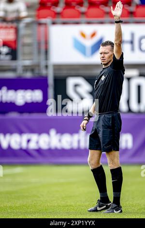 ROTTERDAM, Netherlands. 03rd Aug, 2024. football, Het Kasteel, Dutch eredivisie, season 2024/2025, during the match Sparta - NAC (friendly), referee Allard Lindhout Credit: Pro Shots/Alamy Live News Stock Photo