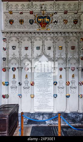 The tomb of Percyval Hart of Lullingstone Castle, Eynsford in the ...