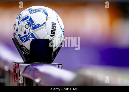 ROTTERDAM, Netherlands. 03rd Aug, 2024. football, Het Kasteel, Dutch eredivisie, season 2024/2025, during the match Sparta - NAC (friendly), derbystar bal Credit: Pro Shots/Alamy Live News Stock Photo