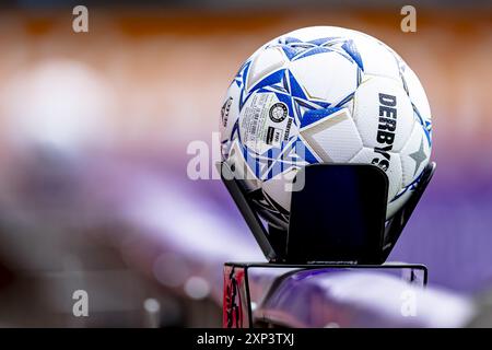 ROTTERDAM, Netherlands. 03rd Aug, 2024. football, Het Kasteel, Dutch eredivisie, season 2024/2025, during the match Sparta - NAC (friendly), derbystar bal Credit: Pro Shots/Alamy Live News Stock Photo