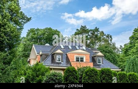 Exquisite Villa House Real Estate Stock Photo
