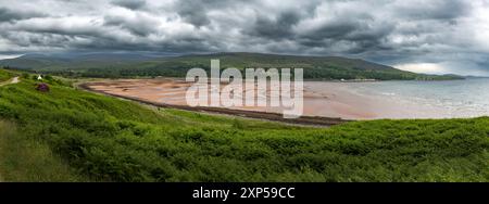 Applecross Bay Beach At The Atlantic Coast Of The Highlands In Scotland, UK Stock Photo