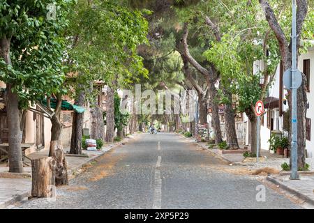 Birgi, Odemis, Izmir Turkey July 10 2024: The historical Birgi Village, famous for its Seljuk and Ottoman architecture houses, is on the UNESCO World Stock Photo