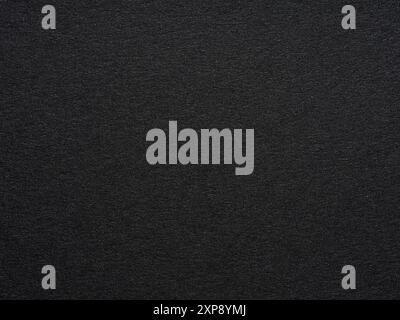 Black, dark matte metallized paper texture. Matt background. Stock Photo