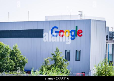 Eemshaven - Google's data center in Eemshaven. ANP / Hollandse Hoogte Venema Media netherlands out - belgium out Stock Photo