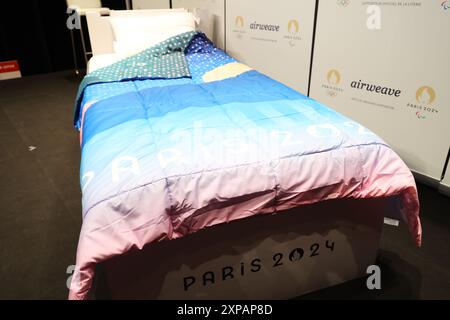 Paris, France. 5th Aug, 2024. General view Judo : Airweave Presentation Ceremony during the Paris 2024 Olympic Games in Paris, France . Credit: Naoki Morita/AFLO SPORT/Alamy Live News Stock Photo