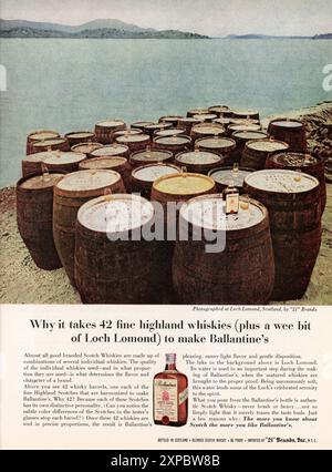 Vintage 'Playboy' magazine November 1962 issue advert, USA Stock Photo