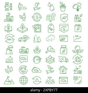Medical outline icons with editable stroke collection.  Stock Vector