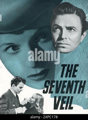 JAMES MASON and ANN TODD in THE SEVENTH VEIL 1945 director COMPTON BENNETT original story / screenplay Muriel and Sydney Box music Benjamin Frankel produced at Riverside Studios London Ortus Films / Sydney Box Productions / Eagle-Lion Distribution Stock Photo