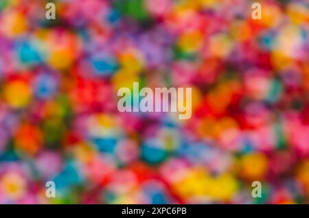 Abstract colorful blurred background in a rectangular format Stock Photo