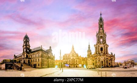 Old city of Dresden, Germany Stock Photo