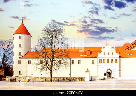 Old city of Freiberg, Germany Stock Photo