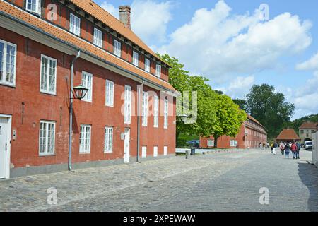 The Kastellet fortification is located near the port of Copenhagen, Denmark, Scandinavia Stock Photo