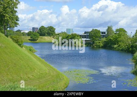 The Kastellet fortification is located near the port of Copenhagen, Denmark, Scandinavia Stock Photo