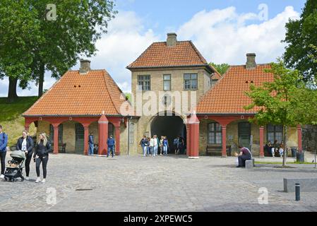 The Kastellet fortification is located near the port of Copenhagen, Denmark, Scandinavia Stock Photo