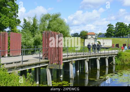 The Kastellet fortification is located near the port of Copenhagen, Denmark, Scandinavia Stock Photo