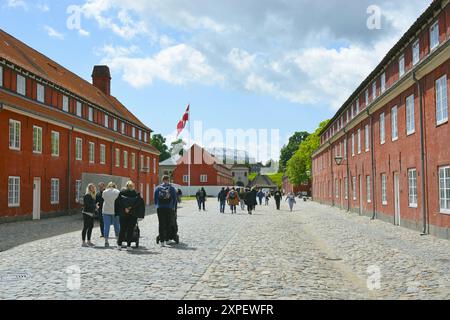 The Kastellet fortification is located near the port of Copenhagen, Denmark, Scandinavia Stock Photo