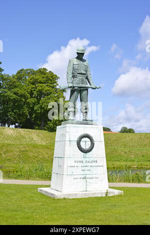 The Kastellet fortification is located near the port of Copenhagen, Denmark, Scandinavia Stock Photo