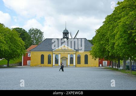 The Kastellet fortification is located near the port of Copenhagen, Denmark, Scandinavia Stock Photo