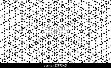 Abstract illustration background with black spots. Perfect for wallpapers, banners, website backgrounds and more. Stock Vector