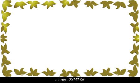Abstract background with gradient yellow frame. Perfect for wallpapers, website backgrounds, posters, banners Stock Vector