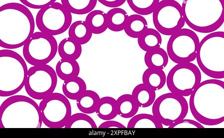 Aesthetic purple pattern abstract background illustration. Perfect for website backgrounds, wallpapers, posters, banners, book covers, invitation card Stock Vector