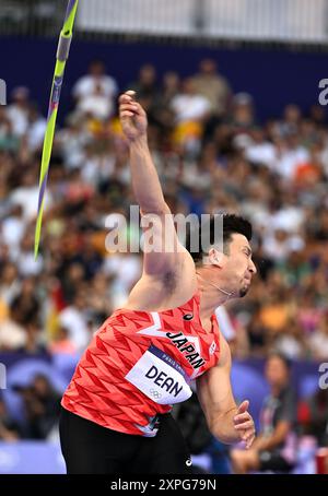 Roderick Deane Roderick Genki Dean, of Japan, competes during the men's javelin throw ...