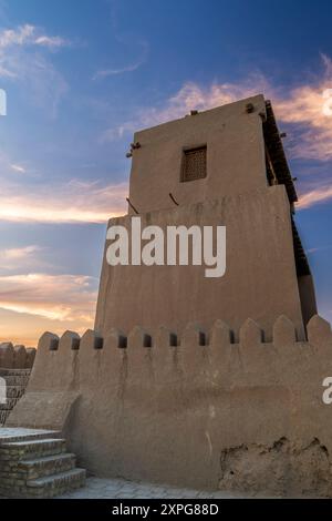 Kuhna Ark fortress, Khiva, Uzbekistan Stock Photo