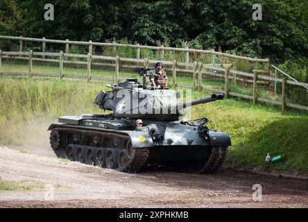 M47,Patton,Tank, Bovington, Dorset, Tankfeast 2024. Stock Photo