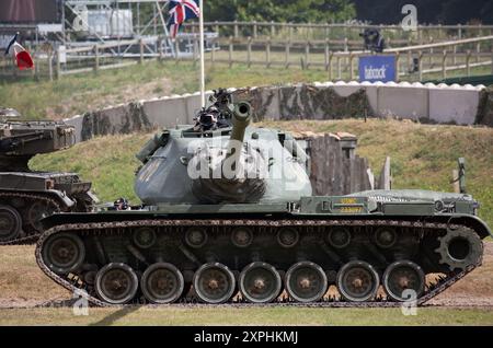 M47,Patton,Tank, Bovington, Dorset, Tankfeast 2024. Stock Photo