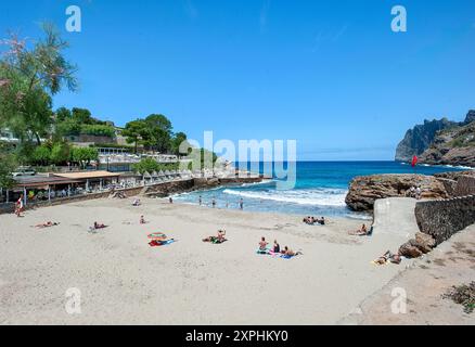 Cala San Vicente, Mallorca, Balearic islands, Spain Stock Photo