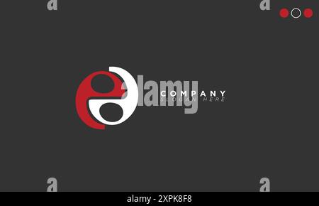 EE Alphabet letters Initials Monogram logo Stock Vector