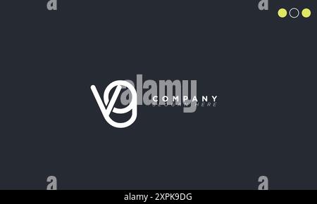YG Alphabet letters Initials Monogram logo Stock Vector