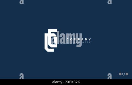 CG Alphabet letters Initials Monogram logo Stock Vector