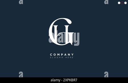 HG Alphabet letters Initials Monogram logo Stock Vector