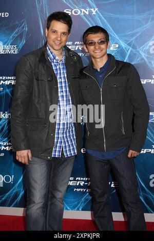 Ralph Macchio attends the premiere of 'The Amazing Spider-Man 2' at the Ziegfeld Theater in New York Stock Photo