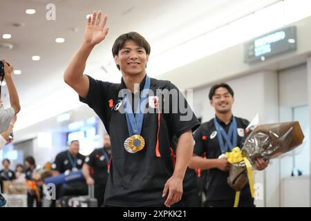 Masuchi Tokyo, Japan, after attending the Paris 2024 Olympic Games. 6th Aug ...