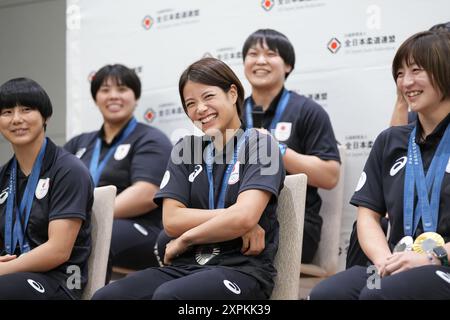 Masuchi Tokyo, Japan, after attending the Paris 2024 Olympic Games. 6th Aug ...