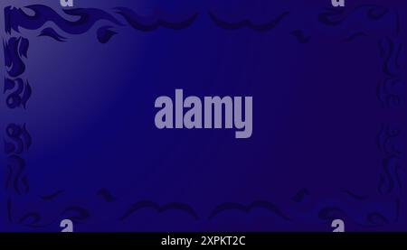Abstract background illustration with navi blue color. Perfect for magazine background, poster, website, book cover Stock Vector